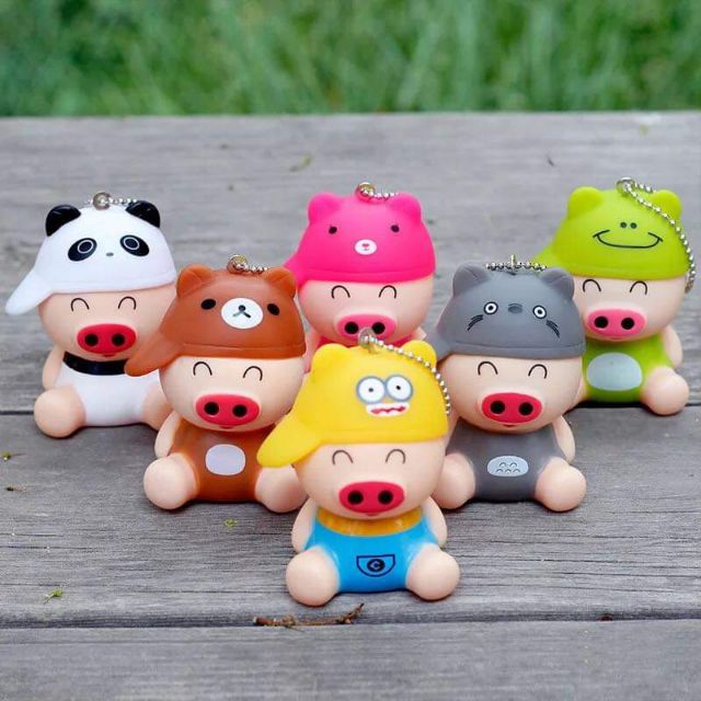Móc khóa heo