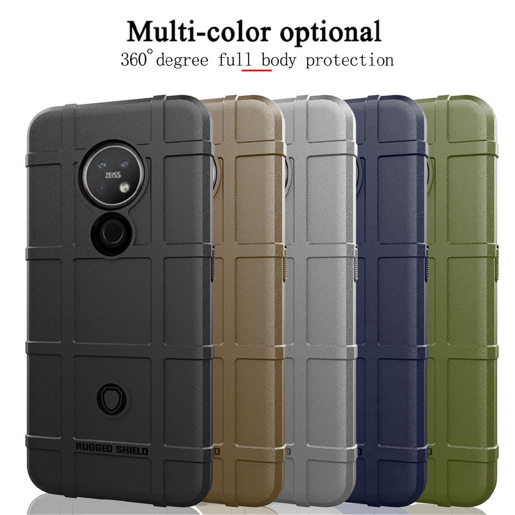 Ốp điện thoại TPU silicone mềm chống sốc cho Nokia 7.2