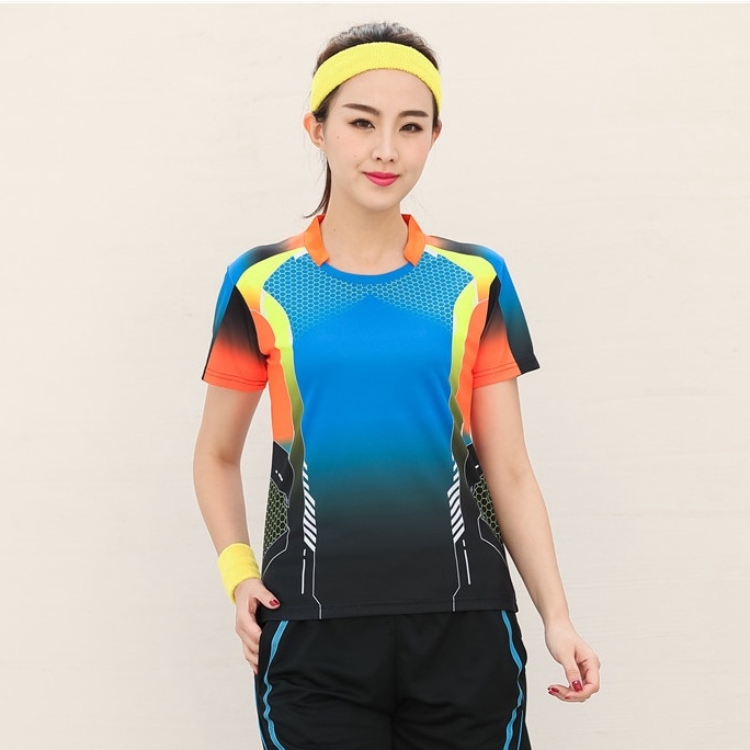 Áo Thun Tay Ngắn Thoáng Khí Nhanh Khô Thời Trang Mùa Hè Cho Nam Và Nữ