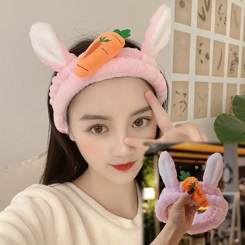 Băng đô rửa mặt nhiều hoạt hình xinh xắn phiên bản Hàn Quốc BRM