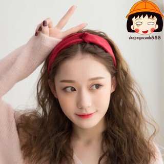 [Trợ Giá] Băng Đô Turban Vải Nhung Dạ Cao Cấp Full Màu Dùng Sướng Mê Ly !