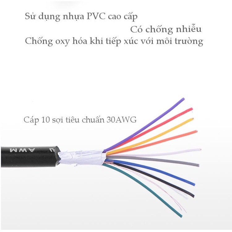 Cáp cổng Com Rs232 9 chân âm sang Com 9 chân âm (9F/9F) dài 2m Ugreen UG 20150