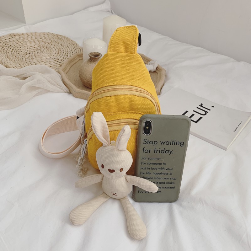 Túi Đeo Chéo Hình Thỏ Dễ Thương Cho Bé Gái