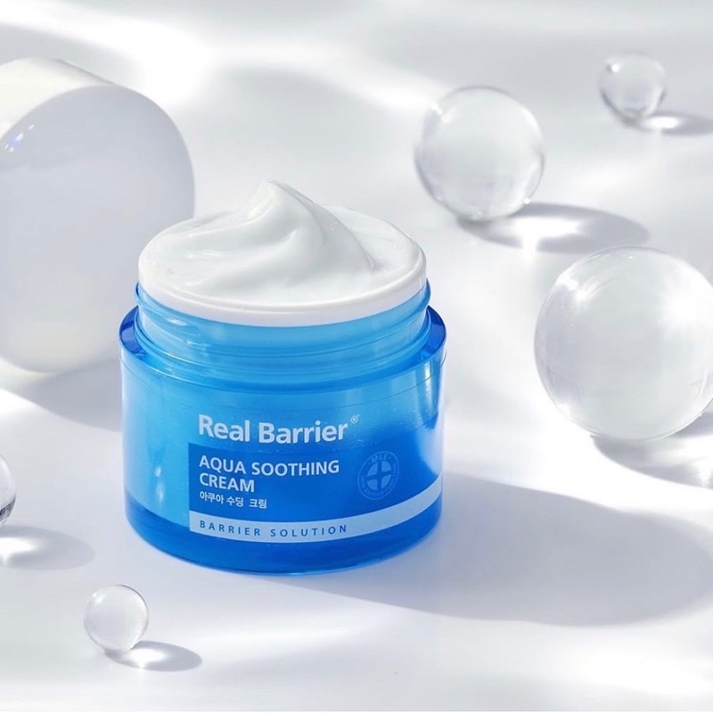 Kem dưỡng cấp nước làm dịu mát da Real Barrier Aqua Soothing cream 50ml