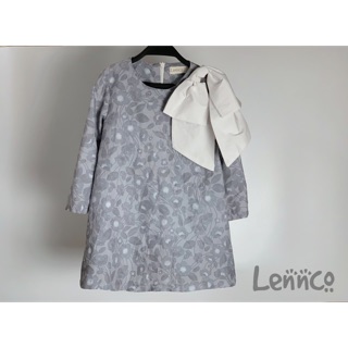 Váy Lennco nơ vai cho bé gái(Chỉ còn size 9/12 : 7-10kg)