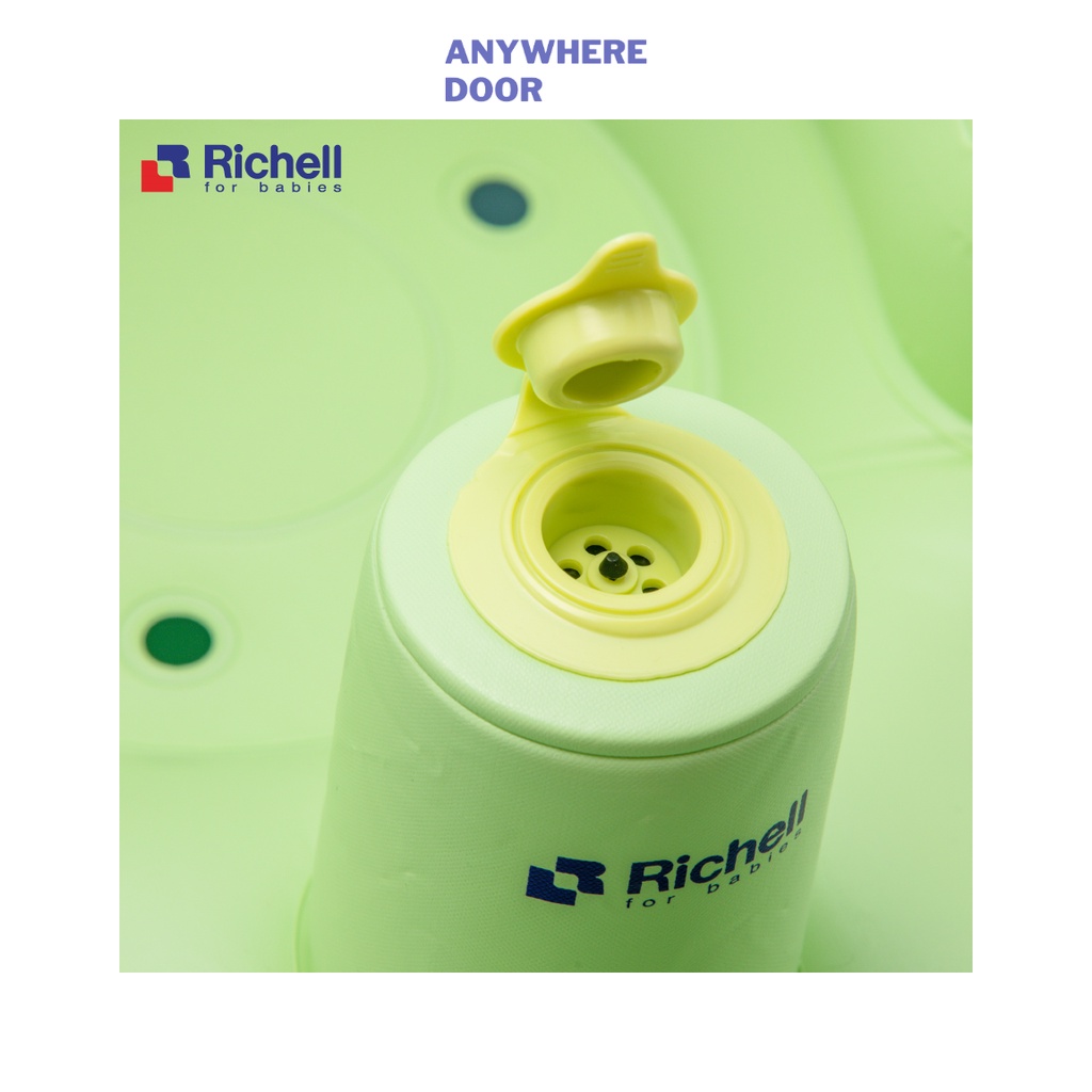 Ghế hơi tập ngồi Richell cho bé 7-24M