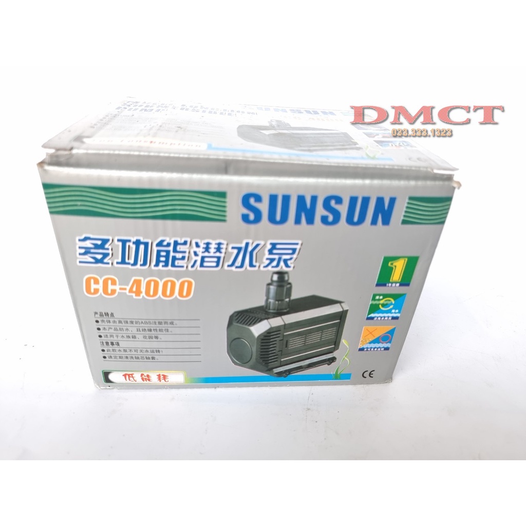 Máy bơm nước bể cá 60W-100W điện 220V - Loại bơm nước thả chìm