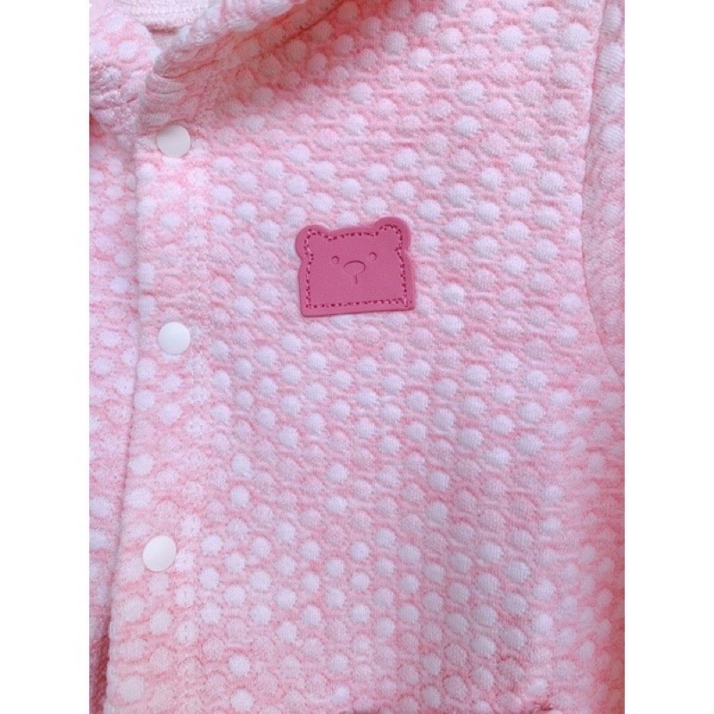 Áo khoác chần bông bé trai bé gái có mũ size 6,5-16kg