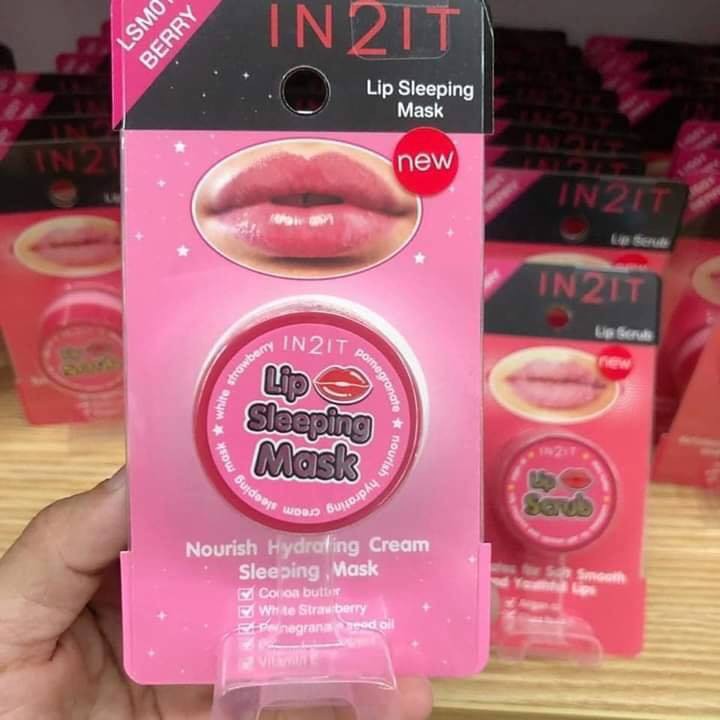 TẨY TẾ BÀO CHẾT CHO MÔI IN2IT LIP SCRUB THÁI LAN CHÍNH HÃNG - 6812