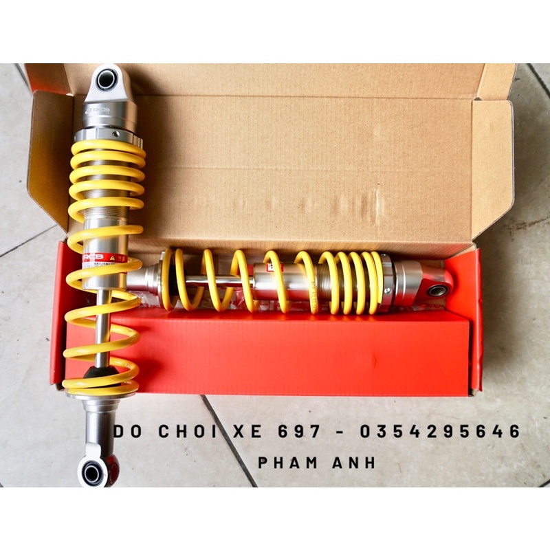 Phuộc sau RCB 60LBS chính hãng lắp Wave, Dream. Fullbox Bảo hành 12 tháng