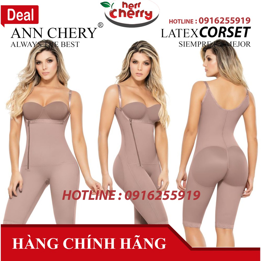 Body suit, gen body Ann Chery 5121 Định hình cơ thể sau phẫu thuật thẩm mĩ và giảm cân