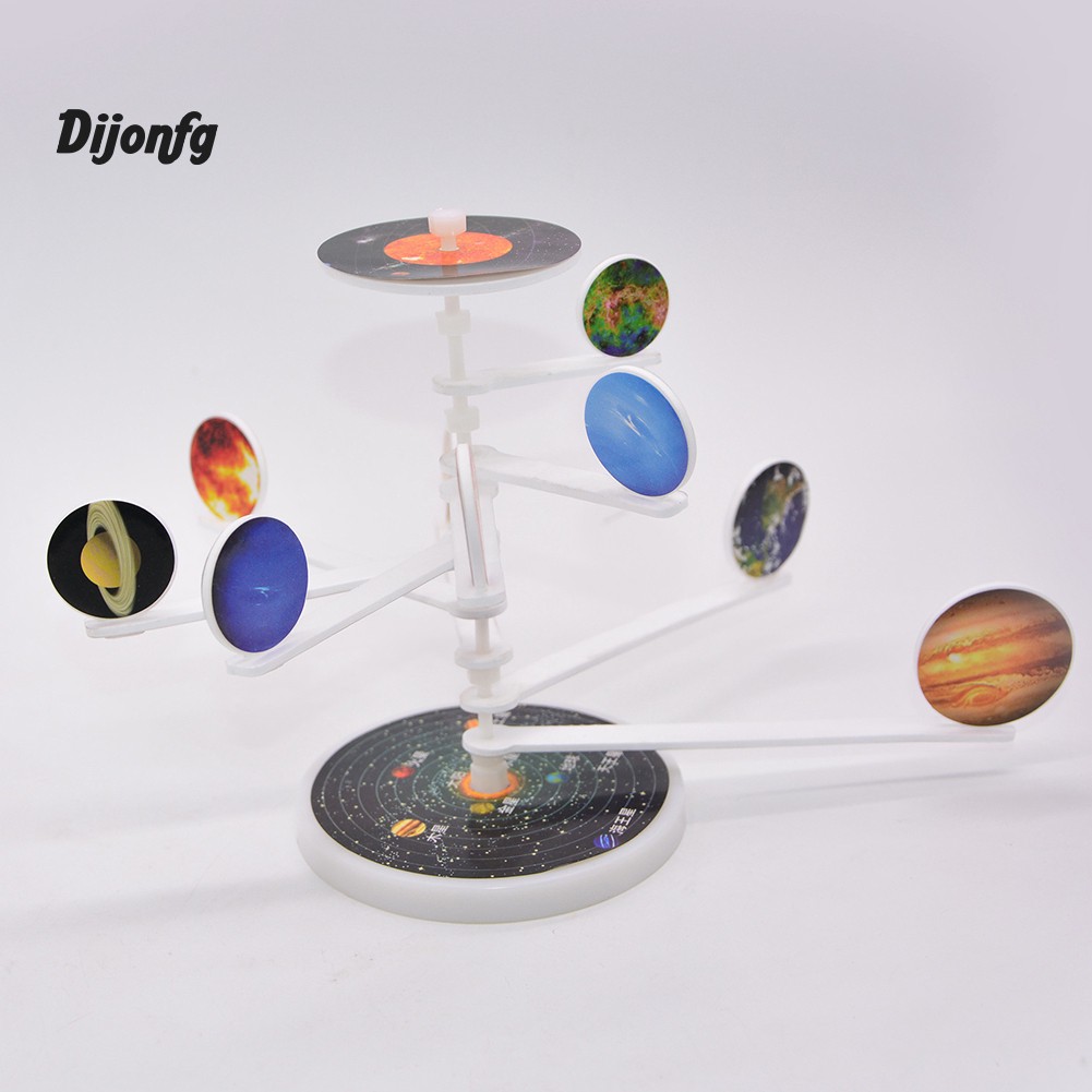 ♧Di DIY Solar System 9 Major Planets Toy Students School Experiment Project Model
