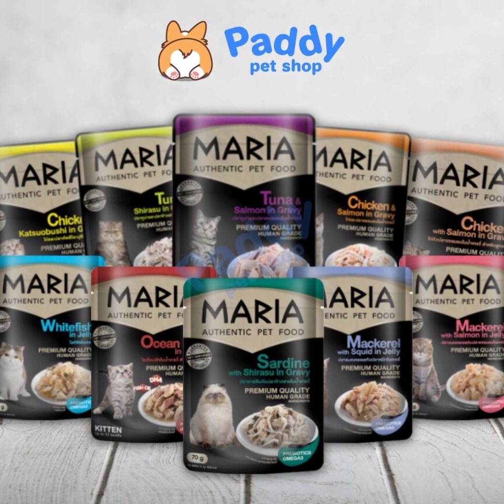 Pate Mèo Maria Cat Cao Cấp 70g