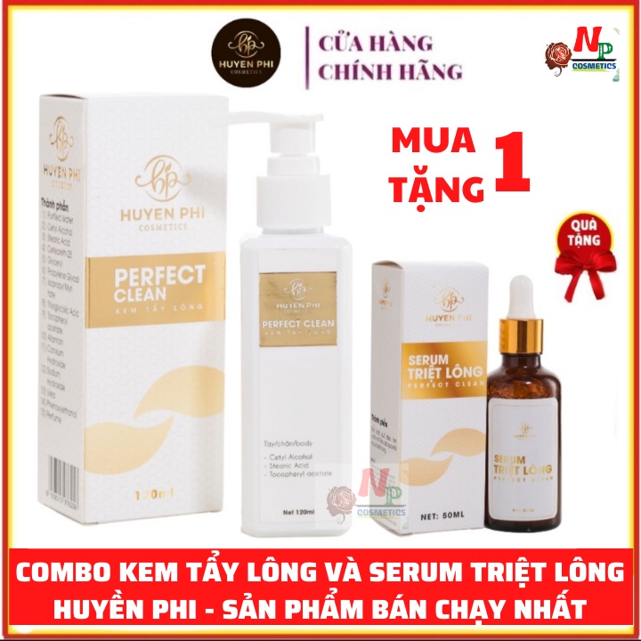 [chính hãng] Kem tẩy lông Huyền Phi tặng kèm serum triệt lông - triệt lông an toàn, tận gốc