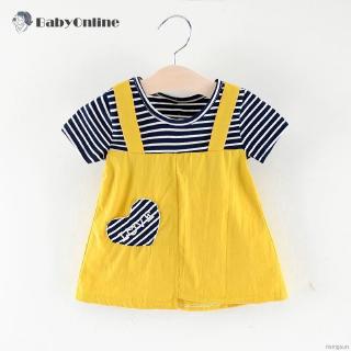 Đầm bé gái tay dài phối lưới