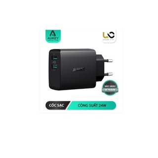 Củ sạc Aukey PA-U42 2 Cổng AiPower Công Suất 24W