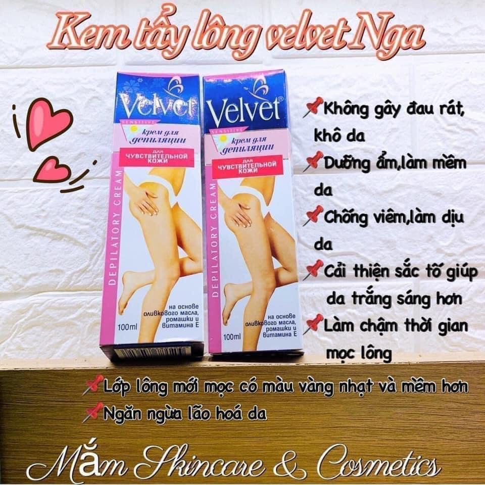 KEM Tẩy lông Velvet Nga