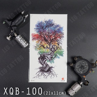 [Loại Ngắn Ngày] Hình Xăm Dán Chống Nước Cây Cối (21x11cm)