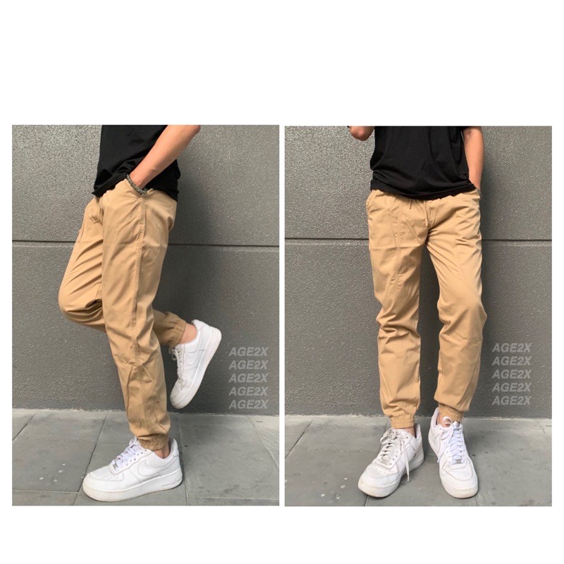 QUẦN JOGGER KAKI NAM #AGE2X - CARGO PANT