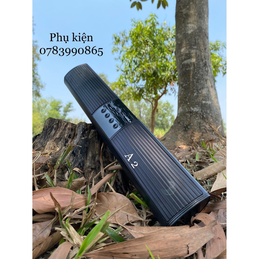 Loa bluetooth A2 hỗ trợ thẻ nhớ,đài FM,USB,BT,AUX 3.5 kiểu dáng sang trọng âm thanh chuẩn speaker
