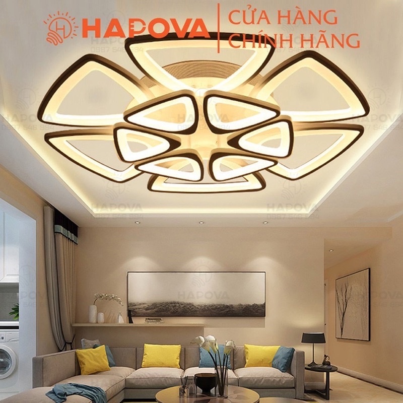 Đèn chùm trang trí phòng khách HAPOVA AVAIL 0836