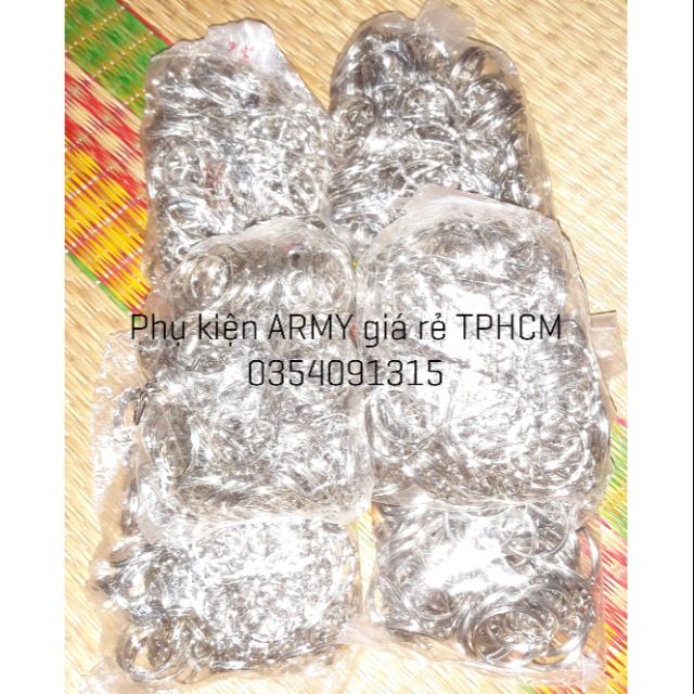 TM67 10 khoen tròn móc khóa loại tốt