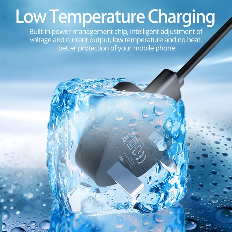 Cốc sạc HdoorLink tiêu chuẩn Anh Quốc PD20W+QC3.0 cổng USB kép 5V2A mang theo đi du lịch