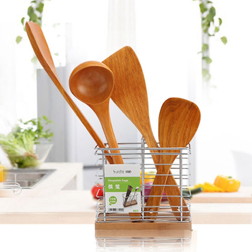 Bộ xẻng gỗ xúc thức ăn thiết kế chuyên dụng dùng cho nhà bếp