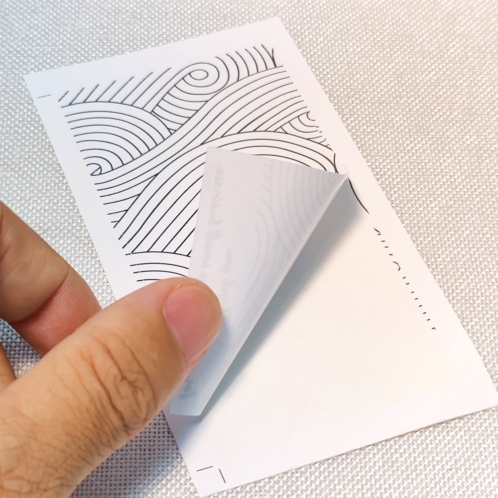 Tem niêm phong, nhãn dán thank you, tem cảm ơn thiết kế kiểu vintage nhiều màu