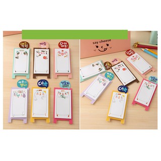 Giấy note dạng bảng kê cute hột me