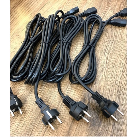Dây nguồn máy tính 2 chấu dài 3m. 3x1.0mm2,10A, 250V chính hãng