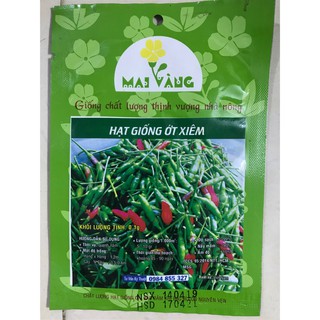 Hạt giống Ớt xiêm 0,1g