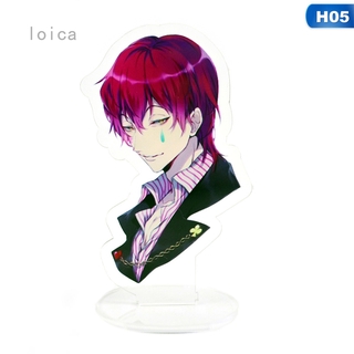 Trend Anime Hunter X Hunter Hisoka Acrylic Figure Stand Desk Decoration 13cm