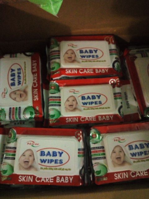 15 gói khăn ướt baby 80g (có mùi & không mùi)