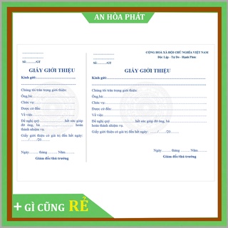 Giấy giới thiệu
