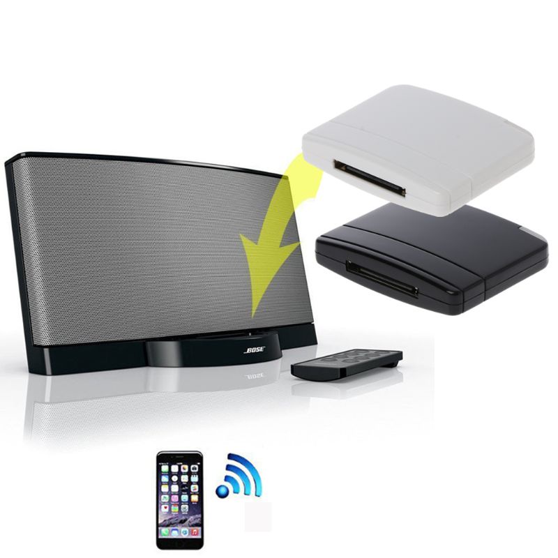 Thiết Bị Nhận Tín Hiệu Bluetooth bonj 30 pin Cho Điện Thoại Và Đế Sạc 30 pin
