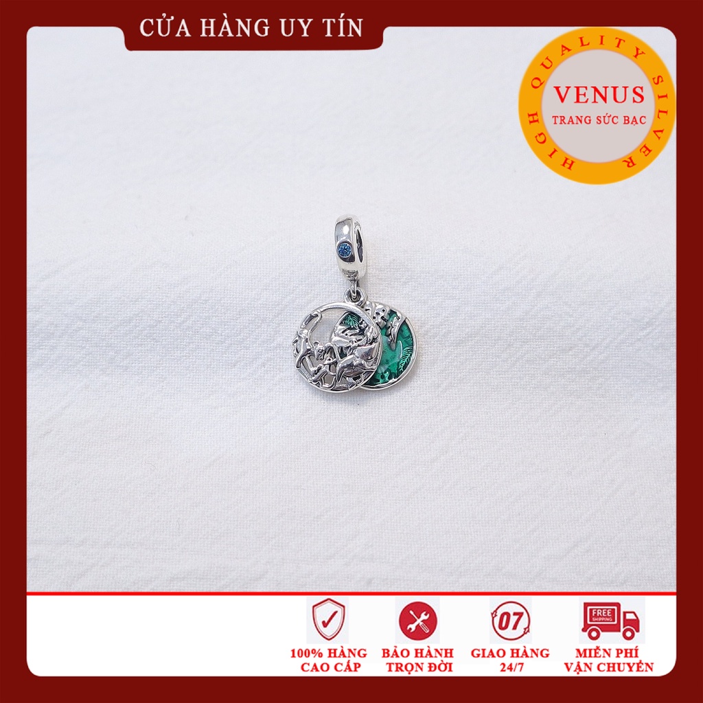 [Charm bạc 925 cao cấp] Charm treo công chúa Anna- Mã sản phẩm VENUST8