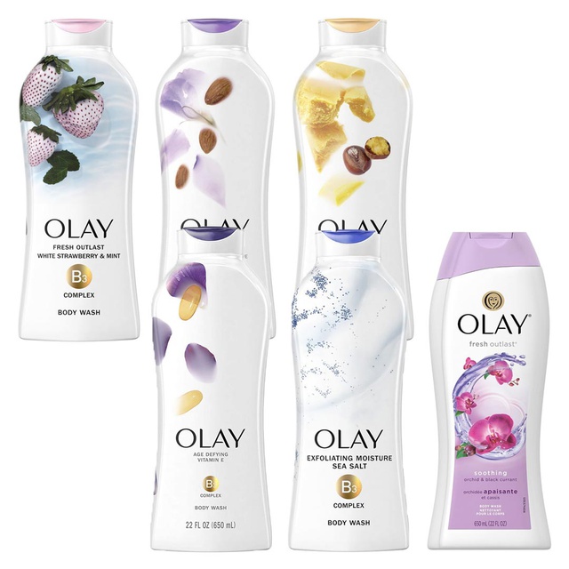 [Đủ Mùi] Sữa Tắm Cấp Ẩm Da Toàn Thân OLAY (650ml)