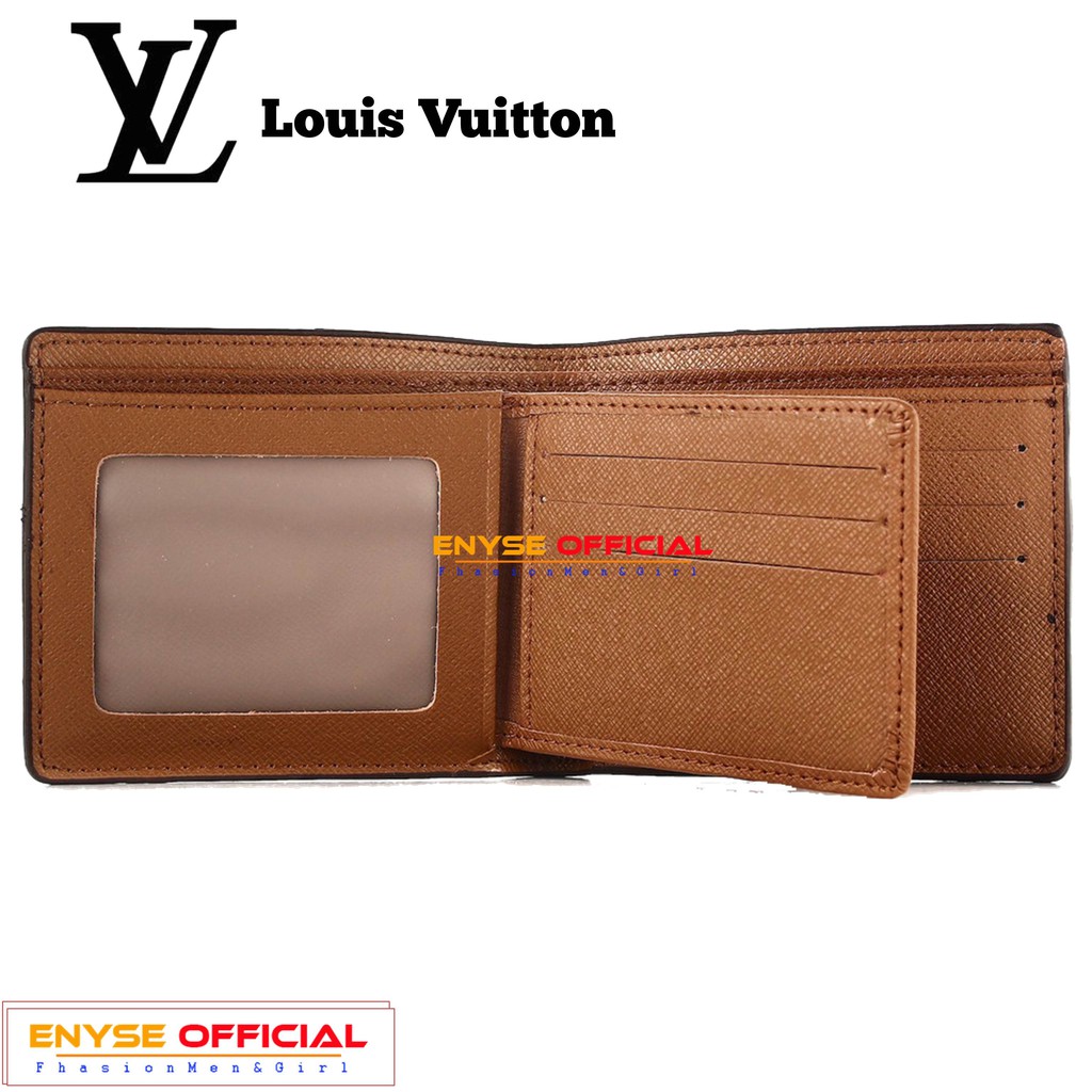 Ví Da Louis Vuitton Dạng Gập Sang Trọng Cho Nam