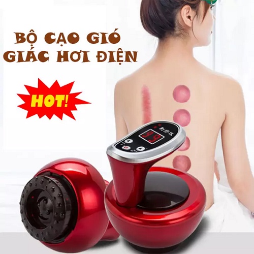 ❤️FREESHIP❤️ Máy Giác Hơi, Cạo Gió Điện Tử  Lưu thông máu, máy cạo gió xịn,ụng Cụ Hút Chân Không Cầm Tay