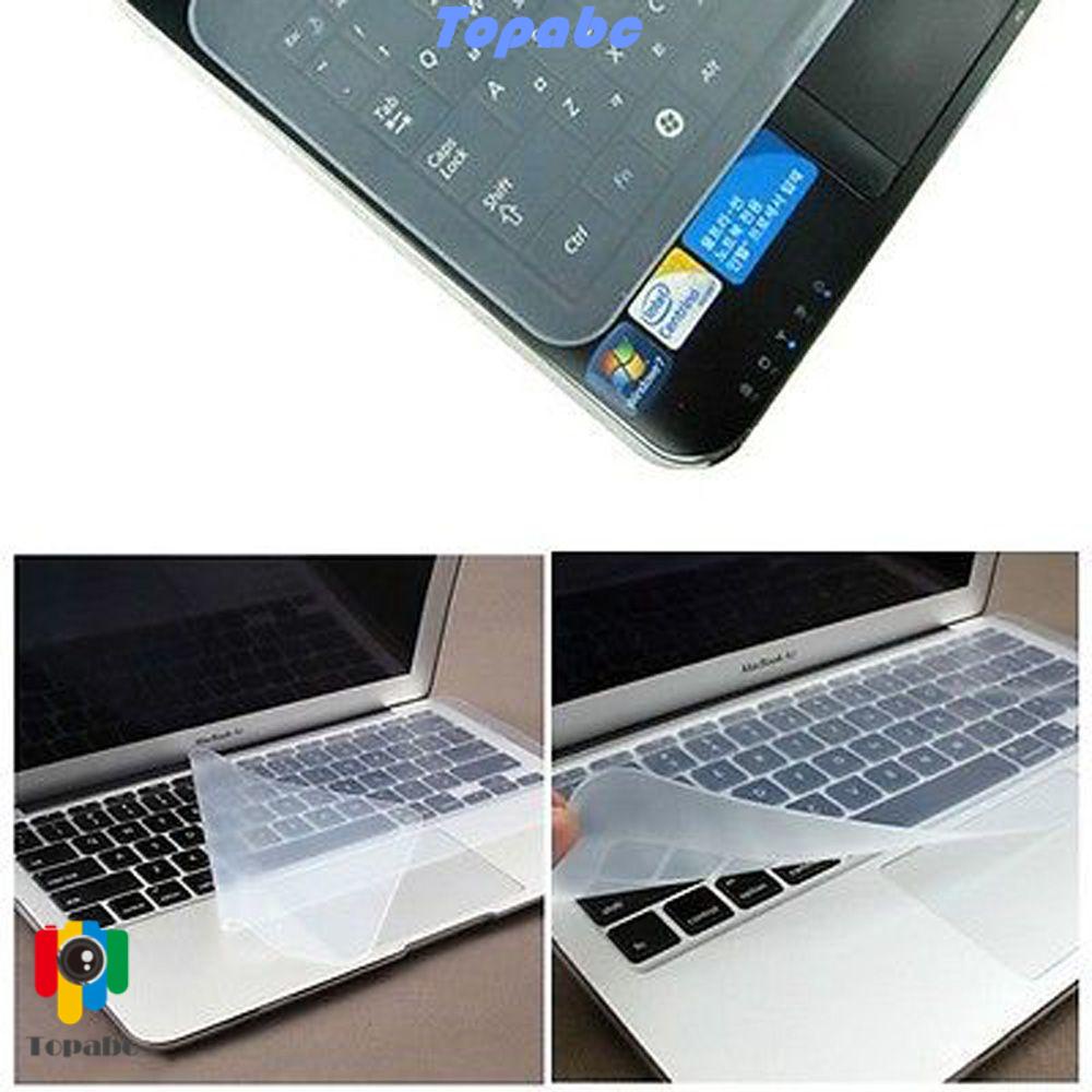 Miếng Dán Bảo Vệ Bàn Phím Laptop 14-inch Bằng Silicon Trong Suốt Chống Thấm Nước Dễ Vệ Sinh