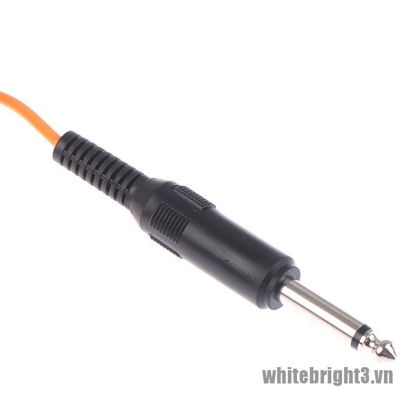 1 Cáp Rca Cho Máy Xăm Hình Màu Trắng