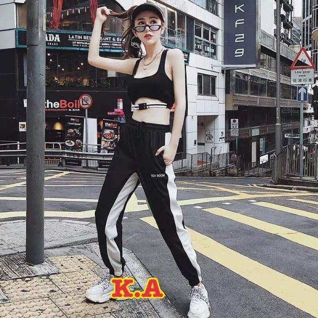 Quần jogger baggy unisex, hàng đủ size cho cả nam và nữ