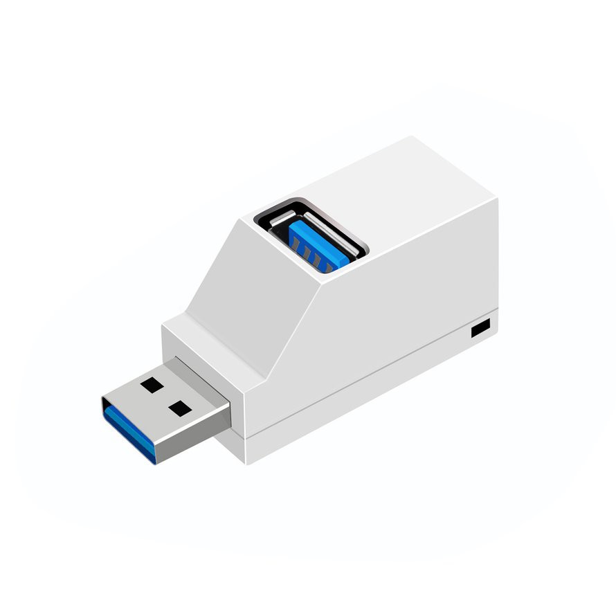 Bộ Chia 3 Cổng Usb N119 Mini