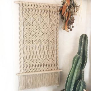 Rèm MACRAME 70cm x 100cm [Mã BLEUSHIP để được hỗ trợ phí ship]