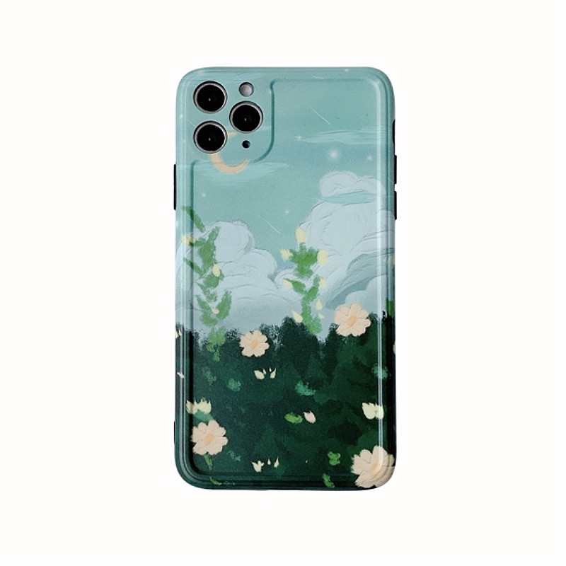 Ốp điện thoại TPU tranh sơn dầu iPhone 11 Pro MAX i7 i8 Plus XR XS MAX SE 2020 | BigBuy360 - bigbuy360.vn