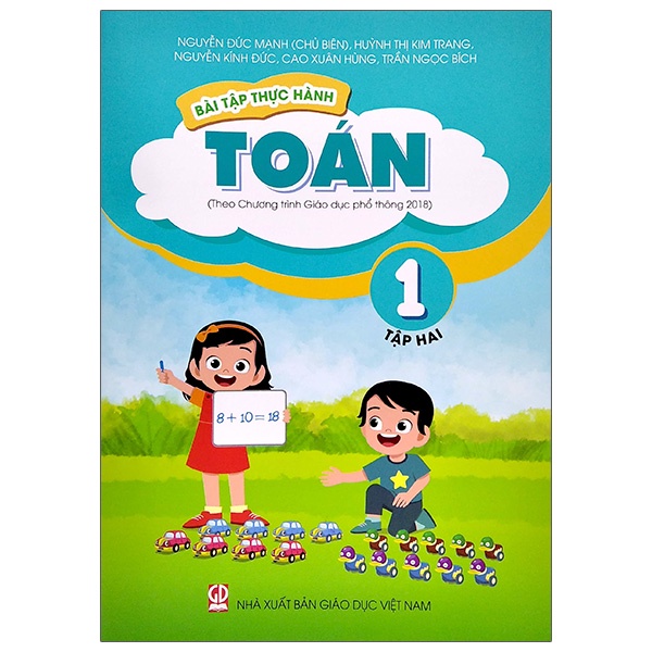 Sách Bài Tập Thực Hành Toán Lớp 1 - Tập 2 (Theo Chương Trình Giáo Dục Phổ Thông 2018)