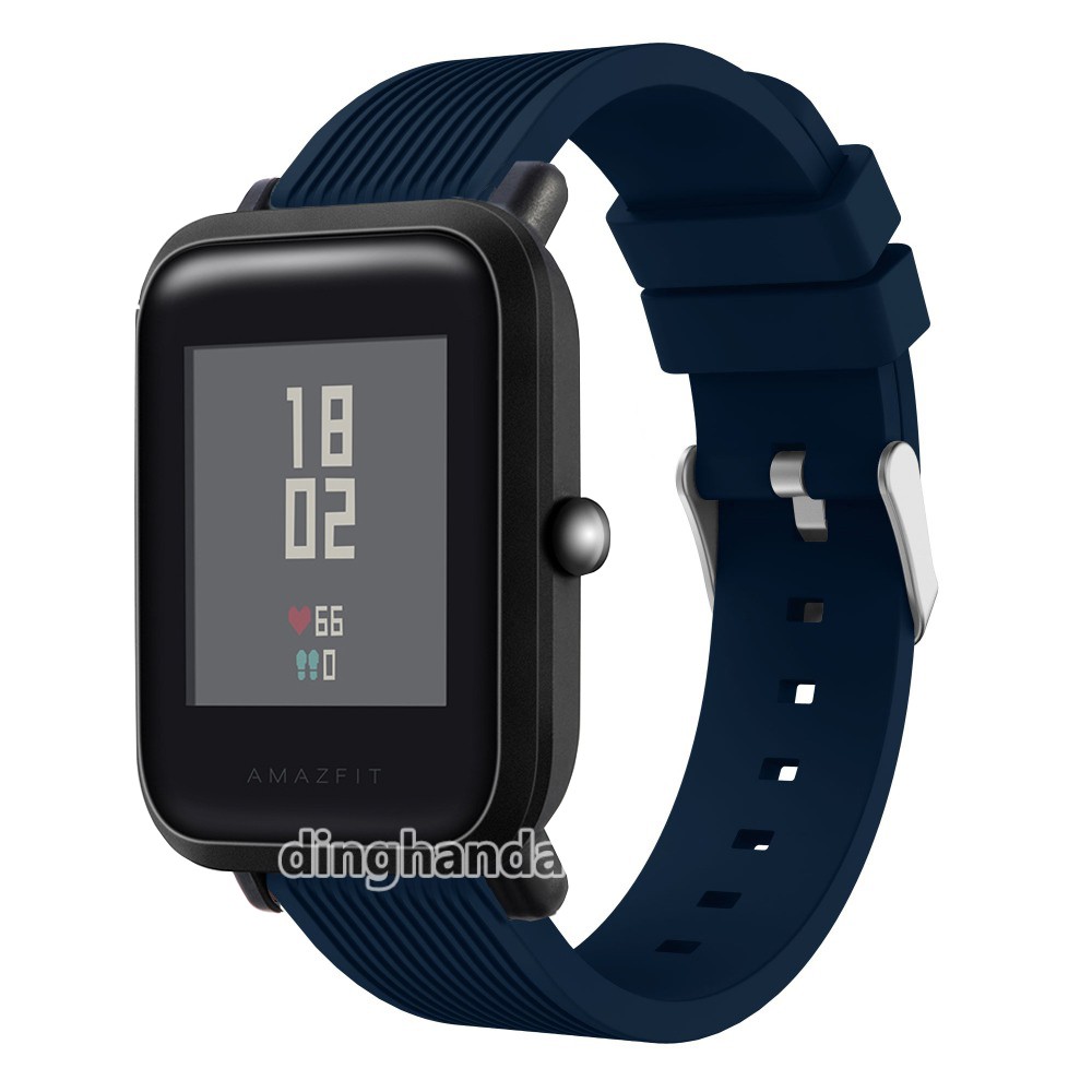 Dây Đeo Silicon Cho Đồng Hồ Thông Minh Huami Amazfit Bip Lite Bip S U