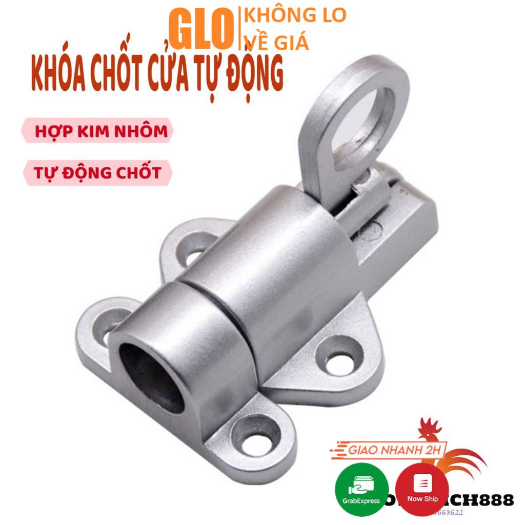 Chốt Khóa Cửa Tự Động An Toàn Bằng Hợp Kim Nhôm