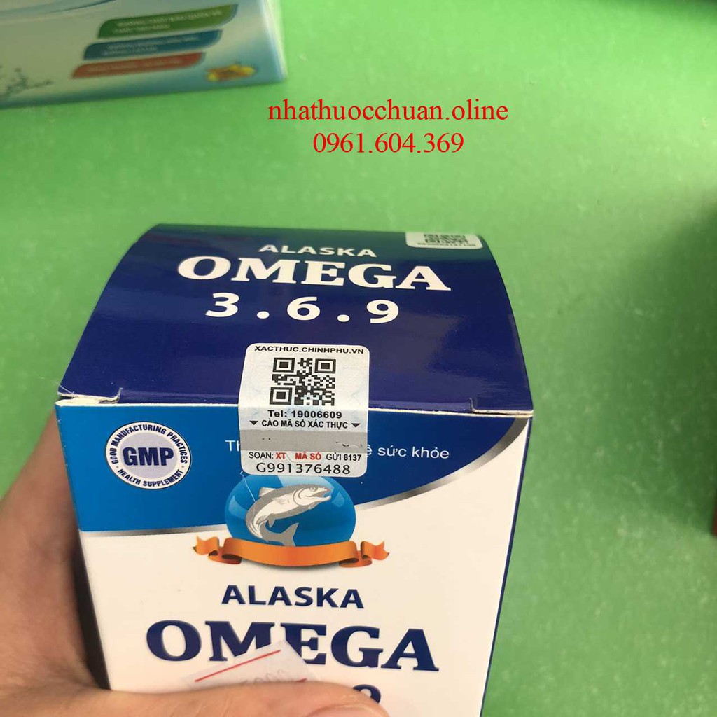 Alaska Omega 369 Gia Nguyễn (L/100 viên)